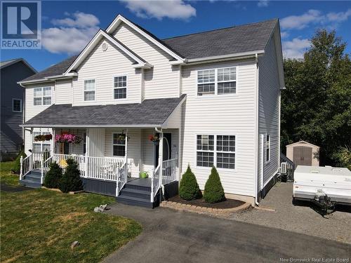 54 Christopher Crescent, Moncton, NB - Outdoor With Deck Patio Veranda With Facade