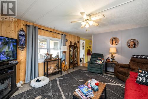 183 - 63 Whites Road, Quinte West, ON - Indoor Photo Showing Living Room With Fireplace