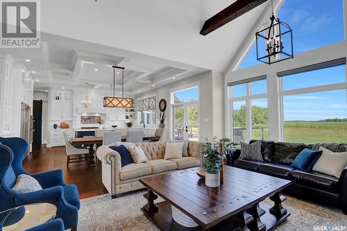 Chobanik Acreage, Lumsden Rm No. 189, SK - Indoor Photo Showing Living Room