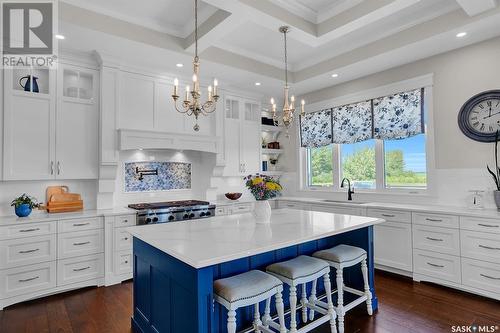 Chobanik Acreage, Lumsden Rm No. 189, SK - Indoor Photo Showing Kitchen With Upgraded Kitchen