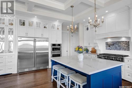 Chobanik Acreage, Lumsden Rm No. 189, SK - Indoor Photo Showing Kitchen With Stainless Steel Kitchen With Upgraded Kitchen