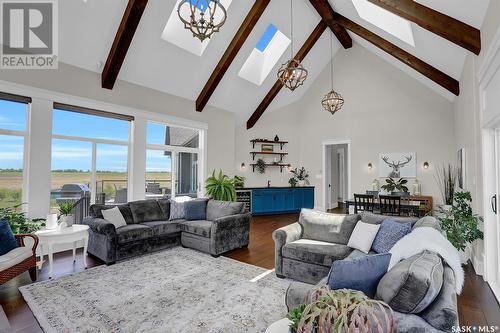 Chobanik Acreage, Lumsden Rm No. 189, SK - Indoor Photo Showing Living Room