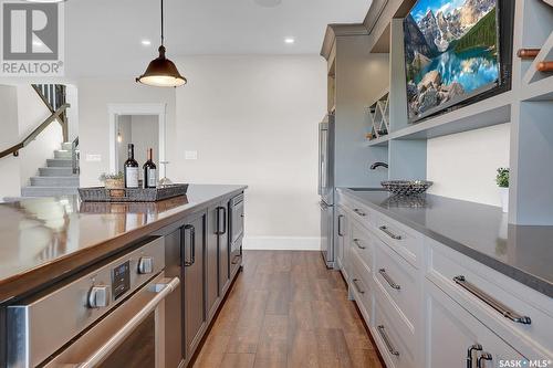 Chobanik Acreage, Lumsden Rm No. 189, SK - Indoor Photo Showing Kitchen With Upgraded Kitchen