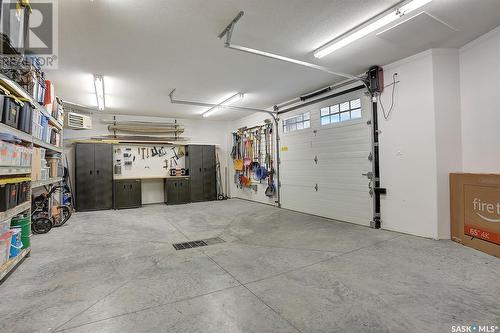 Chobanik Acreage, Lumsden Rm No. 189, SK - Indoor Photo Showing Garage