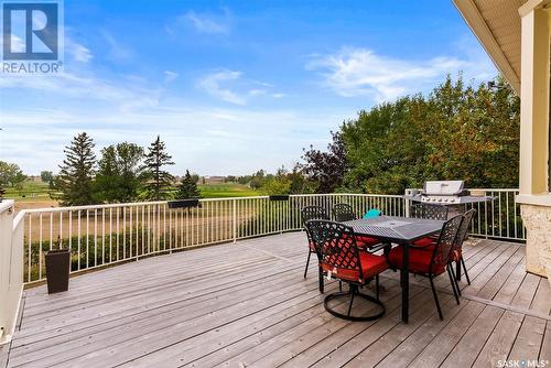 8123 Kestral Drive, Regina, SK - Outdoor With Deck Patio Veranda With Exterior