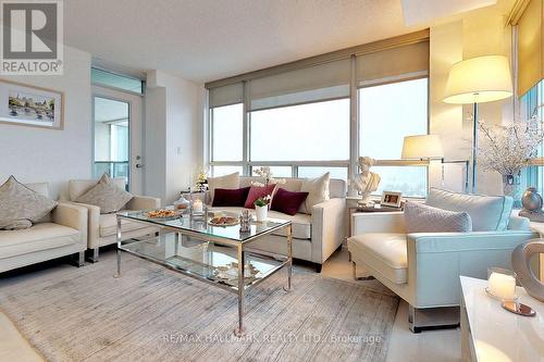 1806 - 8 Rean Drive, Toronto (Bayview Village), ON - Indoor Photo Showing Living Room