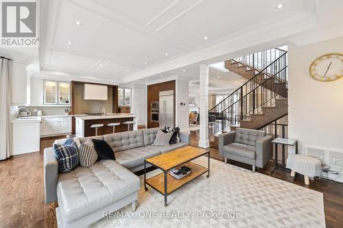 42B Otonabee Avenue, Toronto (Newtonbrook East), ON - Indoor Photo Showing Living Room