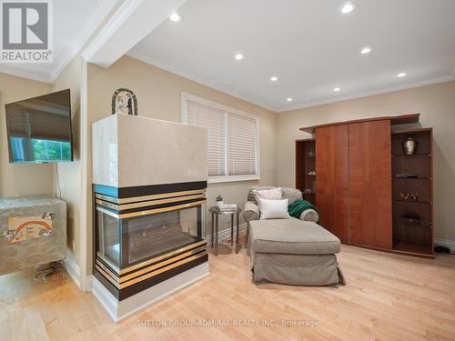 110 Summerdale Drive, Markham, ON - Indoor With Fireplace