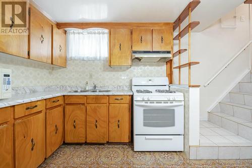 28 Markay Street, Toronto (Glenfield-Jane Heights), ON - Indoor Photo Showing Kitchen With Double Sink