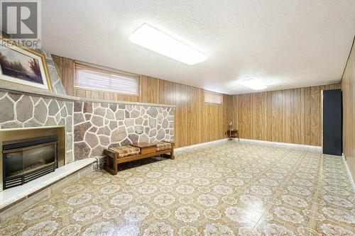 28 Markay Street, Toronto (Glenfield-Jane Heights), ON - Indoor Photo Showing Basement With Fireplace