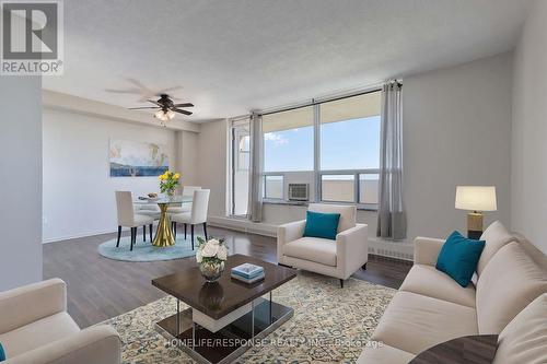 2406 - 3390 Weston Road, Toronto (Humbermede), ON - Indoor Photo Showing Living Room