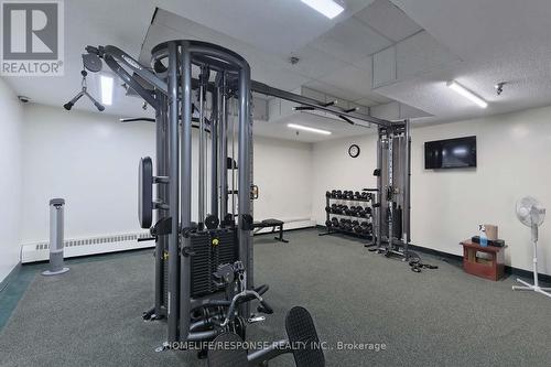 2406 - 3390 Weston Road, Toronto (Humbermede), ON - Indoor Photo Showing Gym Room