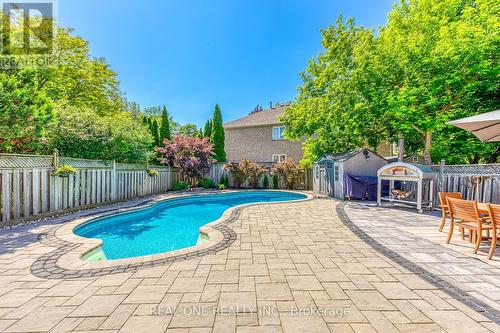 1299 Bayshire Drive, Oakville, ON - Outdoor With In Ground Pool With Deck Patio Veranda With Backyard