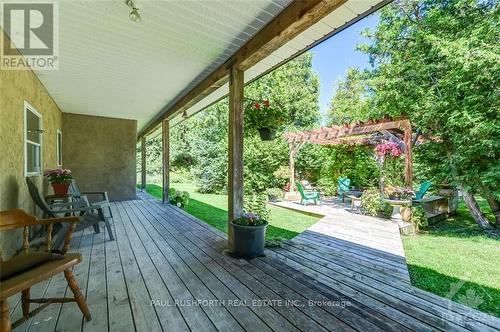 312 David Manchester Road, Ottawa, ON - Outdoor With Deck Patio Veranda With Exterior