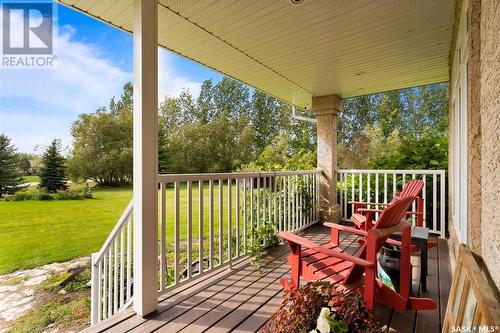 44 Fernwood Street, White City, SK - Outdoor With Deck Patio Veranda With Exterior