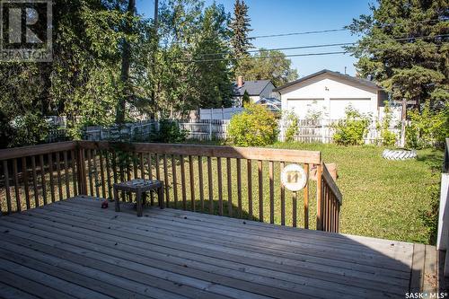 208 Stovel Avenue E, Melfort, SK - Outdoor With Deck Patio Veranda