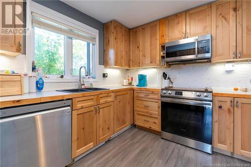 186 Downsview Drive, Saint John, NB - Indoor Photo Showing Kitchen With Double Sink