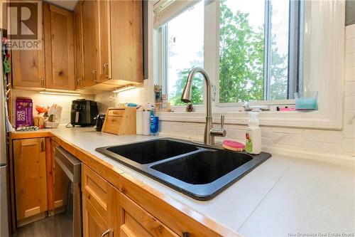 186 Downsview Drive, Saint John, NB - Indoor Photo Showing Kitchen With Double Sink