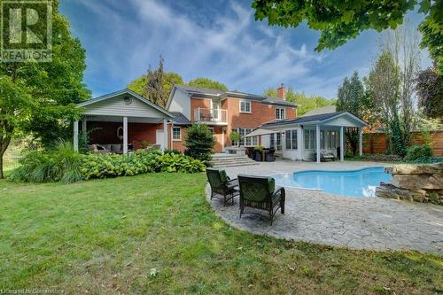 617 Rosebriar Court, Waterloo, ON - Outdoor With In Ground Pool