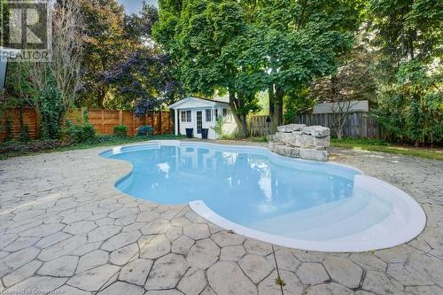 617 Rosebriar Court, Waterloo, ON - Outdoor With In Ground Pool With Backyard