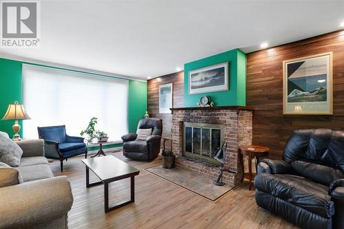 132 Fennell Crescent, Cornwall, ON - Indoor Photo Showing Living Room With Fireplace