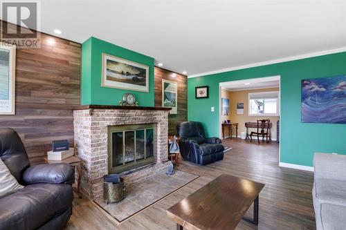 132 Fennell Crescent, Cornwall, ON - Indoor Photo Showing Living Room With Fireplace