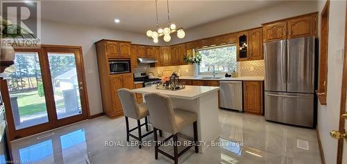 11051 Boundary Line, Chatham-Kent (Chatham), ON - Indoor Photo Showing Kitchen With Stainless Steel Kitchen