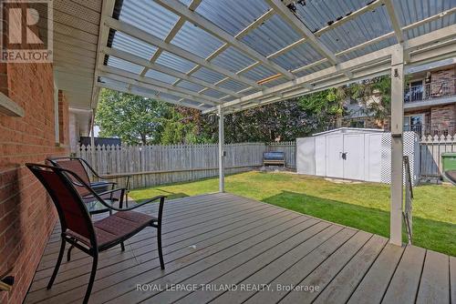 35 Bonnie Place, St. Thomas, ON - Outdoor With Deck Patio Veranda