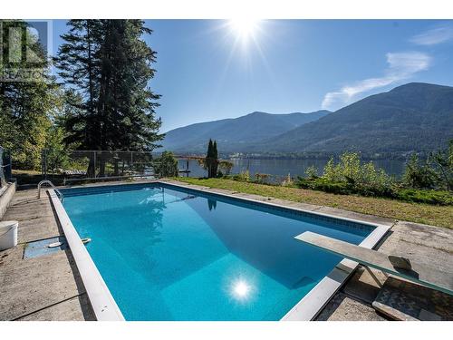 6602 3A Highway, Nelson, BC - Outdoor With In Ground Pool With Backyard