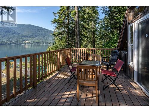 6602  3A Highway, Nelson, BC - Outdoor With Body Of Water With Deck Patio Veranda With Exterior