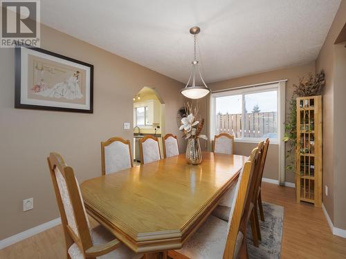 3054 Bernard Road, Prince George, BC - Indoor Photo Showing Dining Room