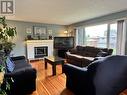 4818 Soucie Avenue, Terrace, BC  - Indoor Photo Showing Living Room With Fireplace 