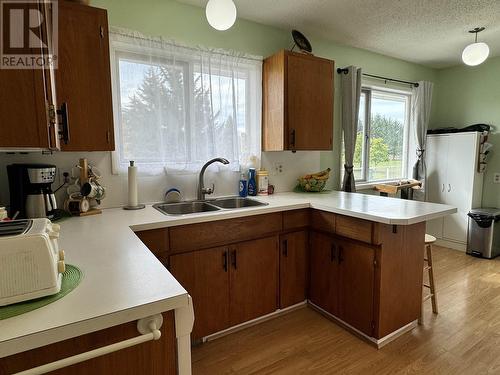 4818 Soucie Avenue, Terrace, BC - Indoor Photo Showing Kitchen With Double Sink