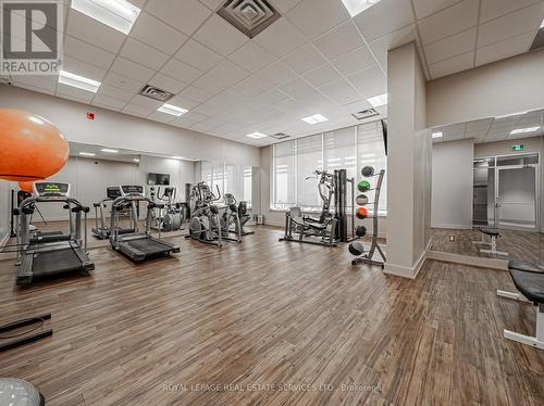 228 - 216 Oak Park Boulevard, Oakville (Uptown Core), ON - Indoor Photo Showing Gym Room