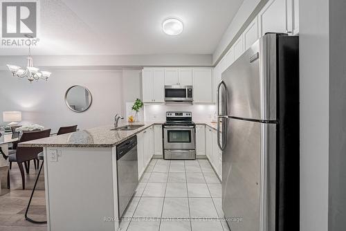 228 - 216 Oak Park Boulevard, Oakville (Uptown Core), ON - Indoor Photo Showing Kitchen With Upgraded Kitchen