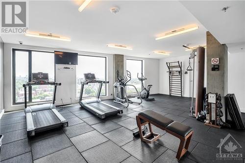 20 Daly Avenue Unit#1710, Ottawa, ON - Indoor Photo Showing Gym Room