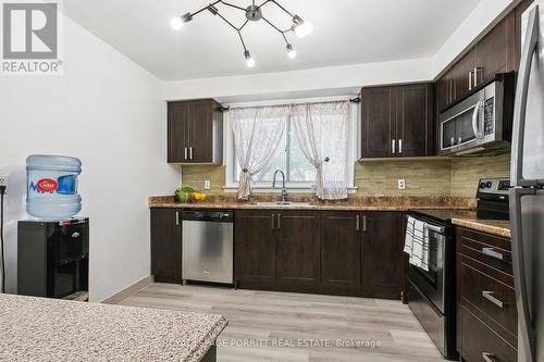 17 - 1415 Fieldlight Blvd Boulevard, Pickering, ON - Indoor Photo Showing Kitchen With Double Sink