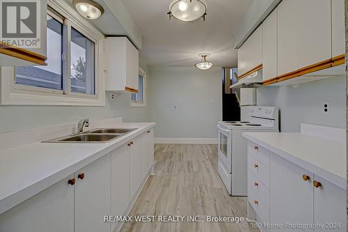 162 Lindylou Road, Toronto (Humbermede), ON - Indoor Photo Showing Kitchen With Double Sink