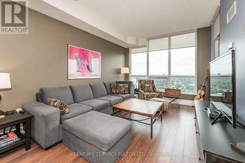 2405 - 15 Viking Lane N, Toronto, ON - Indoor Photo Showing Living Room