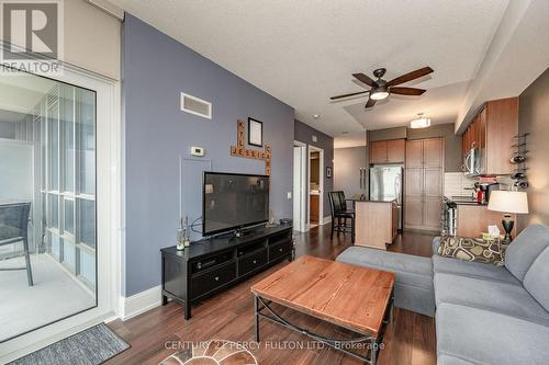 2405 - 15 Viking Lane N, Toronto, ON - Indoor Photo Showing Living Room