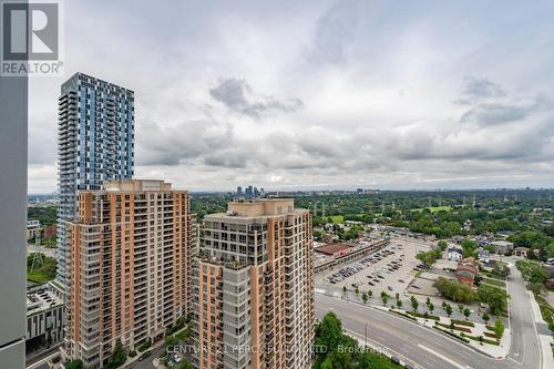 2405 - 15 Viking Lane N, Toronto, ON - Outdoor With Facade