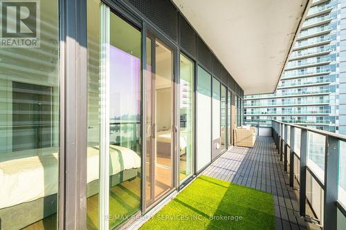 1316 - 30 Shore Breeze Drive, Toronto (Mimico), ON - Outdoor With Balcony With Exterior