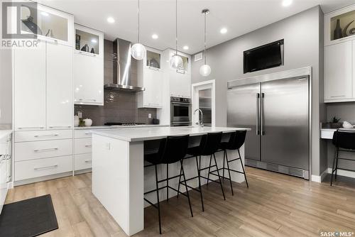 10 Princeton Drive, White City, SK - Indoor Photo Showing Kitchen With Upgraded Kitchen