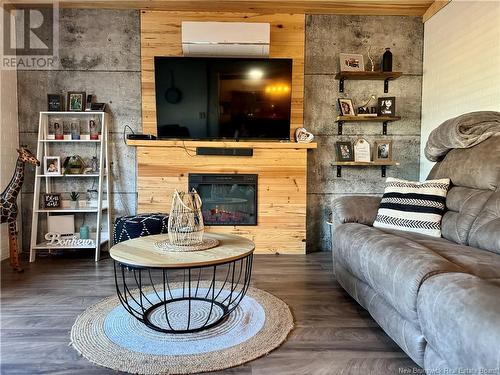 1075 Victoria Street, Saint-Jacques, NB - Indoor Photo Showing Living Room With Fireplace