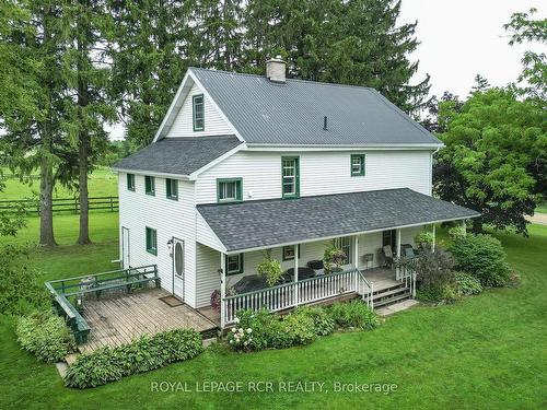 294066 8Th Line, Amaranth, ON - Outdoor With Deck Patio Veranda