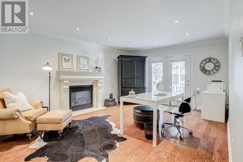 1123 Fair Birch Drive, Mississauga (Lorne Park), ON - Indoor Photo Showing Other Room With Fireplace