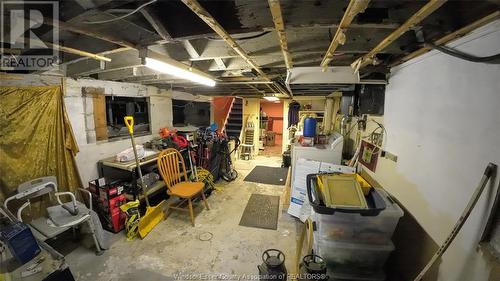 2029 Iroquois Street, Windsor, ON - Indoor Photo Showing Basement