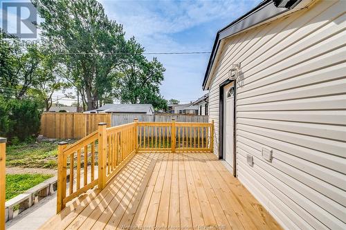 1454 Aubin, Windsor, ON - Outdoor With Deck Patio Veranda With Exterior