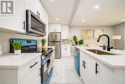 1454 Aubin, Windsor, ON - Indoor Photo Showing Kitchen With Upgraded Kitchen