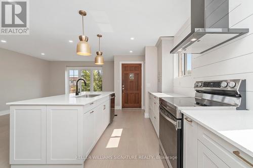 49 Spartan Avenue, Hamilton, ON - Indoor Photo Showing Kitchen With Upgraded Kitchen